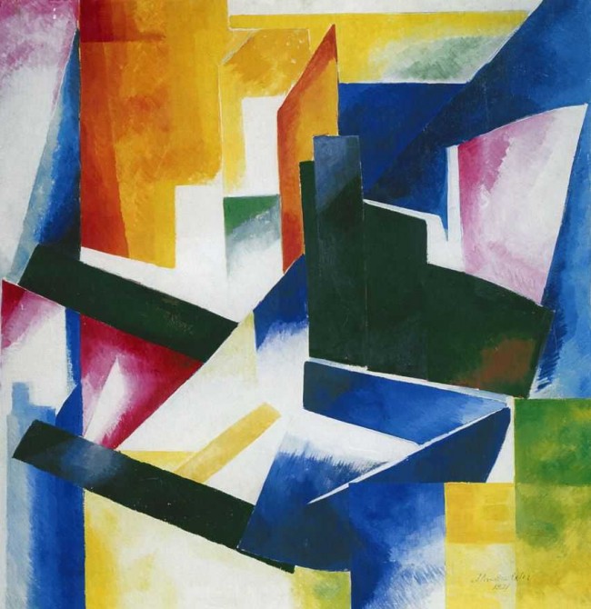 Сочинение по картине: Экстер - "Конструкция цветовых плоскостей"